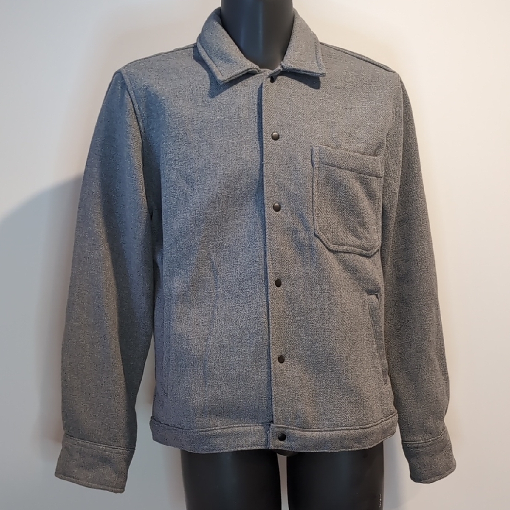Folk Gray Overshirt Jacket Shaket Medium